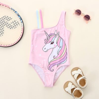 custom printed kids swimwear