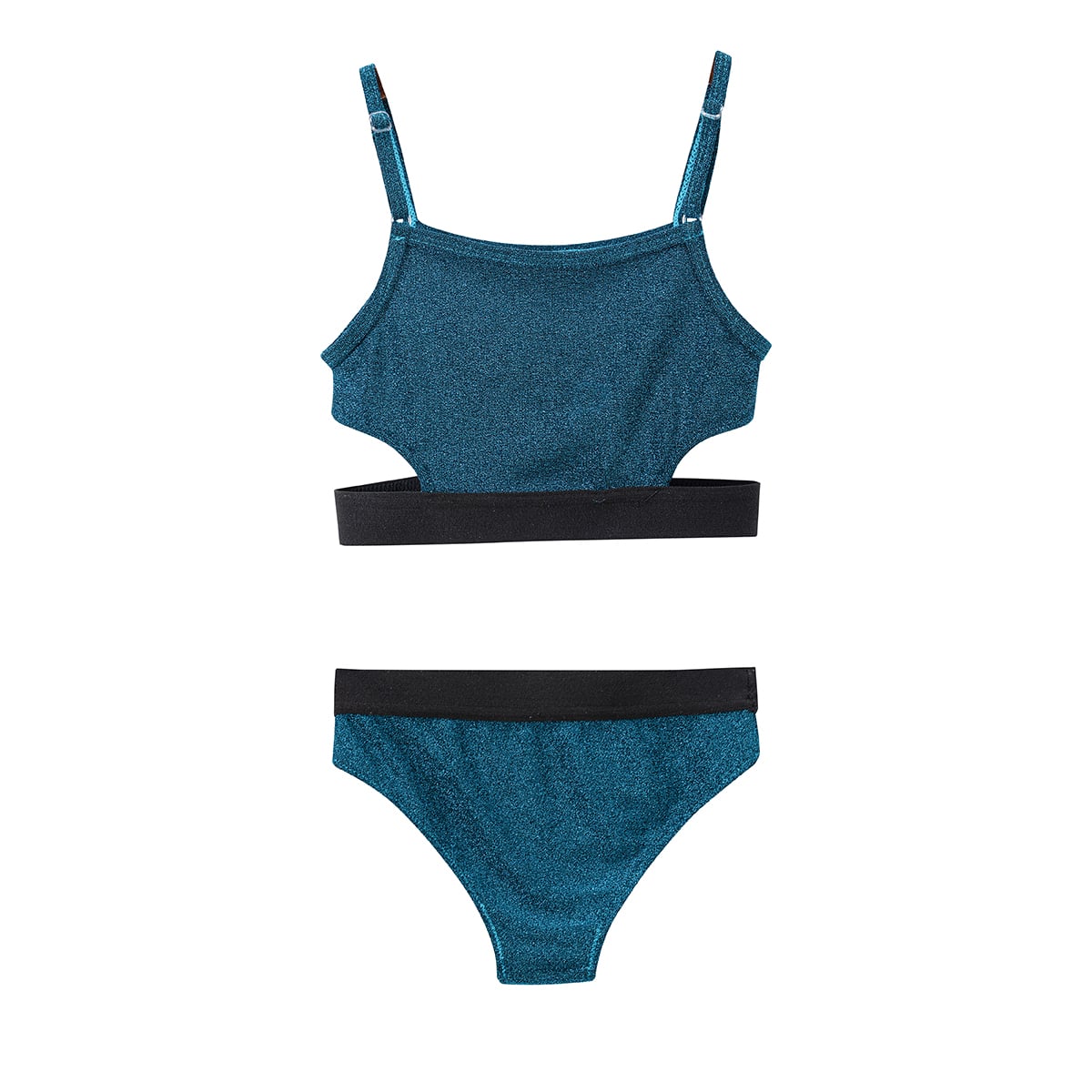 Custom Little Girls' Cute Two-Piece Swimsuit – Private Label Kids Swimwear