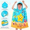 Stylish Kids Swim Poncho Featuring Extra Soft Material and Quick Drying - Image 4