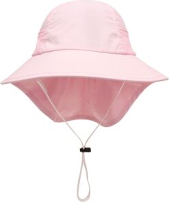 Comfortable Mesh Sun Hat for Boys Girls With Durable Wide Brim
