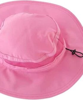Sun-Safe Kids Hat Featuring Wide Brim