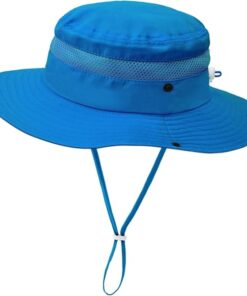 Outdoor Kids Sun Hat with Wide Brim Provides Excellent UPF 50+ Protection