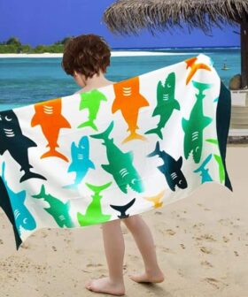 Ultra Absorbent Microfiber Towel for Boys Girls
