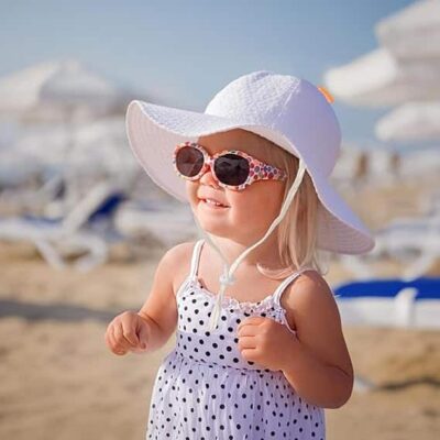 Baby Sun Hat Toddler Girl Beach Hat Adjustable