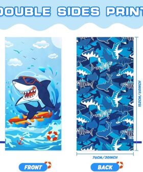 Super Soft Microfiber Kids Towel Providing