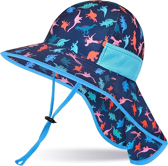 Kids Outdoor Bucket Hat With Breathable Mesh and Premium UPF 50+ Coverage - Image 2