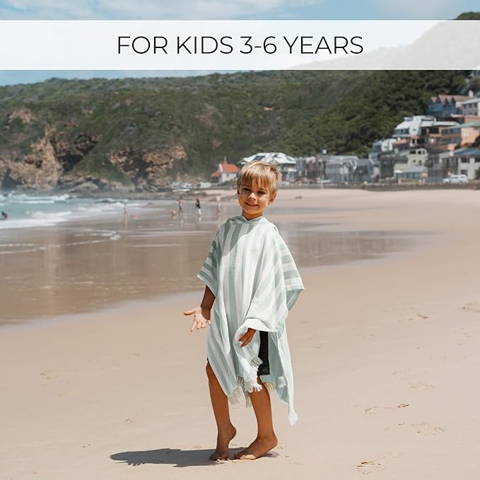 Extra Soft and Fast Drying Poncho for Toddlers
