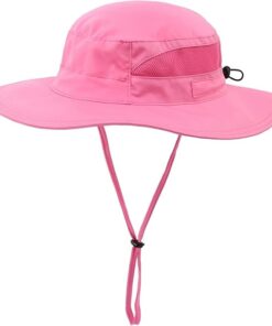 Sun-Safe Kids Hat Featuring Wide Brim Design and Cooling Mesh Panels