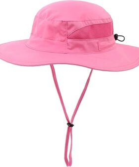 Sun-Safe Kids Hat Featuring Wide Brim