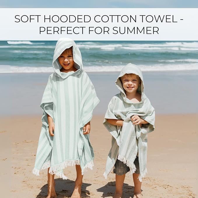 Extra Soft and Fast Drying Poncho for Toddlers