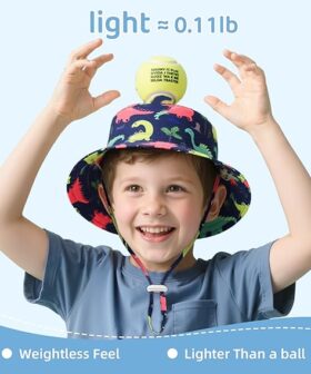 Protective Kids Sun Hat With Adjustable Fit