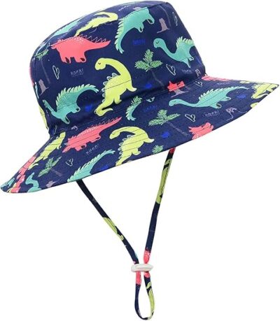 Protective Kids Sun Hat With Adjustable Fit