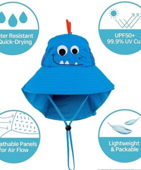 Breathable Kids Bucket Hat
