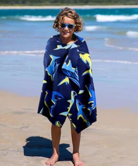 Lightweight Quick Dry Kids Beach Towel