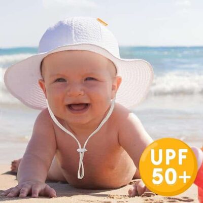 Baby Sun Hat Toddler Girl Beach Hat Adjustable
