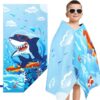 Super Soft Microfiber Kids Towel Providing Quick Absorption During Beach and Pool Time