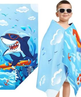 Super Soft Microfiber Kids Towel Providing