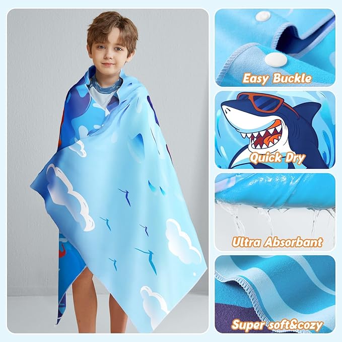 Super Soft Microfiber Kids Towel Providing