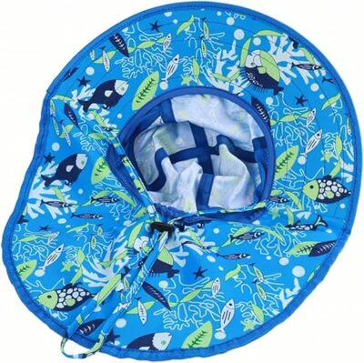 Kids Sun Hat With Wide Brim