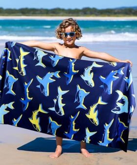 Lightweight Quick Dry Kids Beach Towel