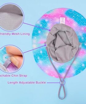Lightweight Mesh Sun Hat for Kids