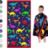 Kids Microfiber Beach Towel Offering Lightweight Comfort for Pool Days and Vacations