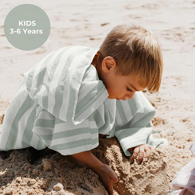 Extra Soft and Fast Drying Poncho for Toddlers