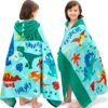 Easy-Carry Microfiber Kids Beach Towel Perfect for Swimming Parties and Summer Travel