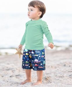 Quick Dry Boys Swim Trunks Toddler Beach Shorts Bathing Bottom