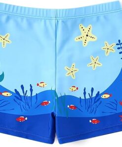 Comfortable Kids Swim Trunks for Boys Beach Wear Quick Dry