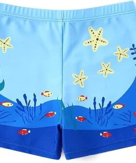 Comfortable Kids Swim Trunks for Boys Beach Wear Quick Dry