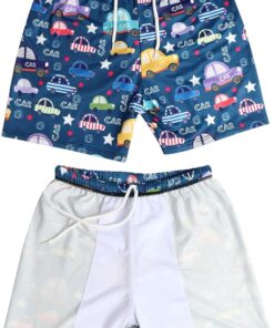 Quick Dry Boys Swim Trunks Toddler Beach Shorts Bathing Bottom