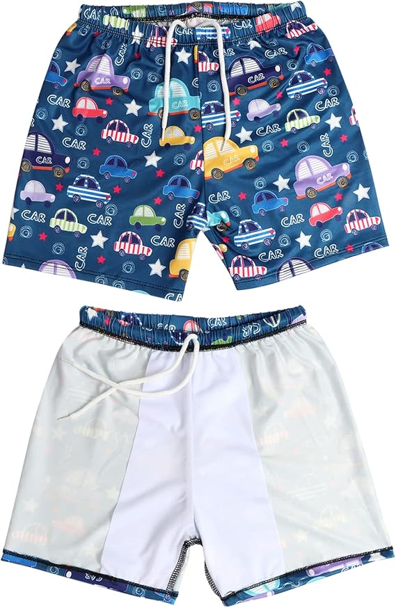 Quick Dry Boys Swim Trunks Toddler Beach Shorts Bathing Bottom