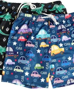 Quick Dry Boys Swim Trunks Toddler Beach Shorts Bathing Bottom