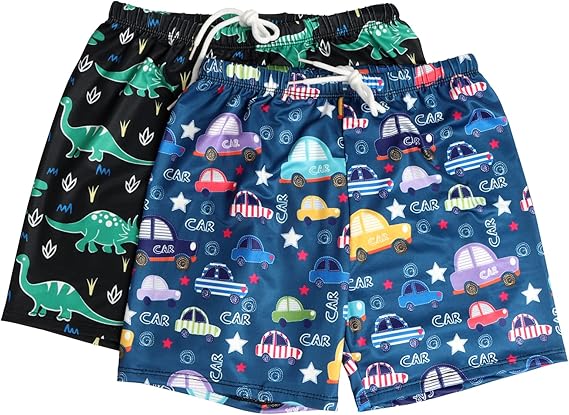 Quick Dry Boys Swim Trunks Toddler Beach Shorts Bathing Bottom