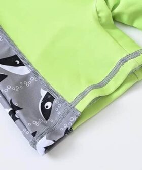 Baby Boys One Piece Swimsuit Featuring UPF 50+ and Cartoons