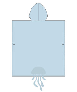 hooded poncho resort wear supplier