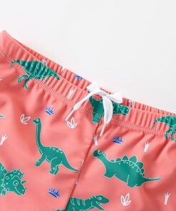 Boys Bathing Suit Swim Shorts with Built In Compression Liner