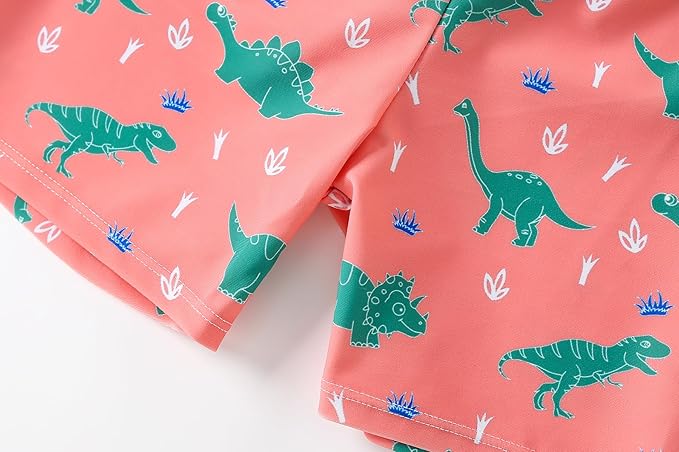 Boys Bathing Suit Swim Shorts with Built In Compression Liner