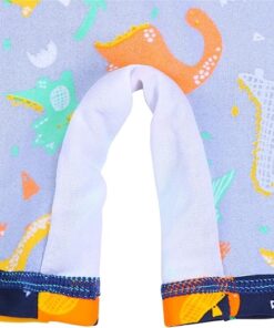 Boys One Piece Rash Guard Swimsuit Long Sleeve UV Protection