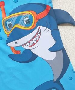 Boys One Piece Rash Guard Swimsuit Short Sleeve UV Protection