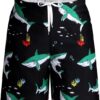 Boys Quick Dry Swim Trunks for Toddler Beach Swimming Fun