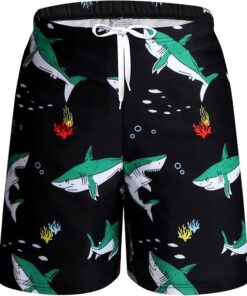Boys Quick Dry Swim Trunks for Toddler Beach Swimming Fun