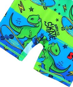 Boys Rash Guard Shirt One Piece Long Sleeve Sun Protection