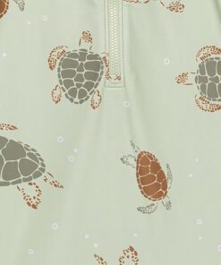 Boys One Piece Swimsuit Rash Guard Long Sleeve Sun Protection