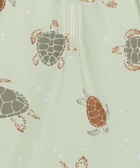 Boys One Piece Swimsuit Rash Guard Long Sleeve Sun Protection