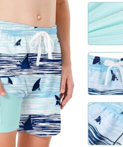 Boys Toddler Quick Dry Swim Shorts for Beach Swimming