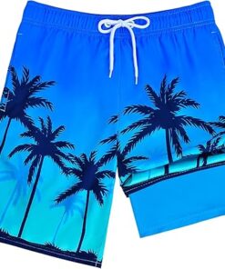 Boys Toddler Swim Trunks Quick Dry Beach Shorts Swimwear