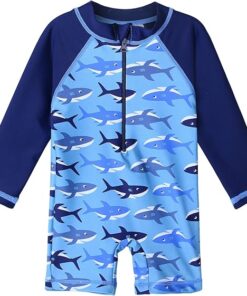 Kids Boys Long Sleeve Rash Guard
