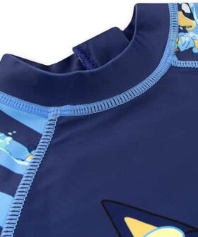 Kids Boys One Piece Rash Guard Swimwear Short Sleeve Sun